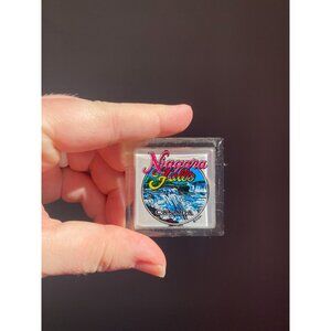 Vintage 1990s Niagara Falls Souvenir Fridge Magnet In Acrylic Case